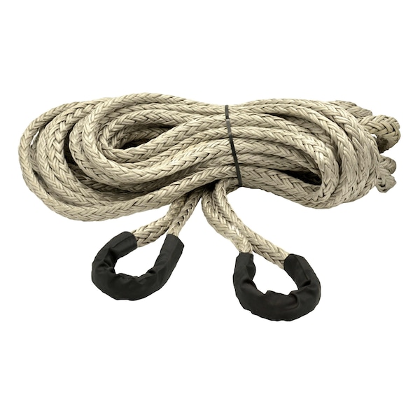 Tow Rope Break Strength 140,000lbs 46,667 WLL, Quad 1/2" x 20'